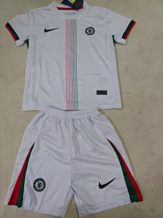 CHELSEA KIT BIMBO DIVISA SECONDA AWAY TRASFERTA BIANCO WHITE 25 / 26