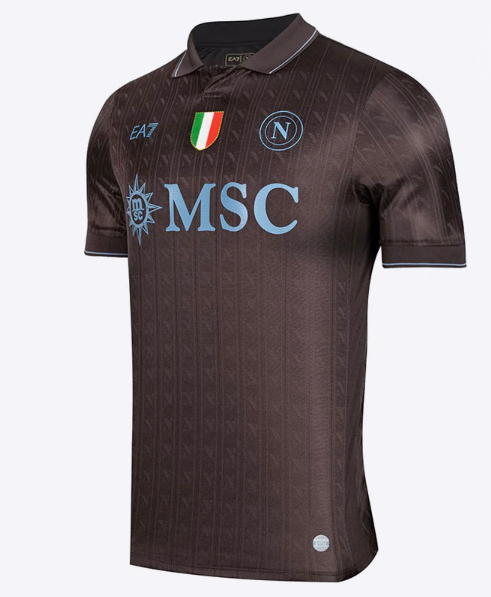 NAPOLI TERZA MAGLIA THIRD CAFFÈ 25 / 26 CAMPIONI D'ITALIA