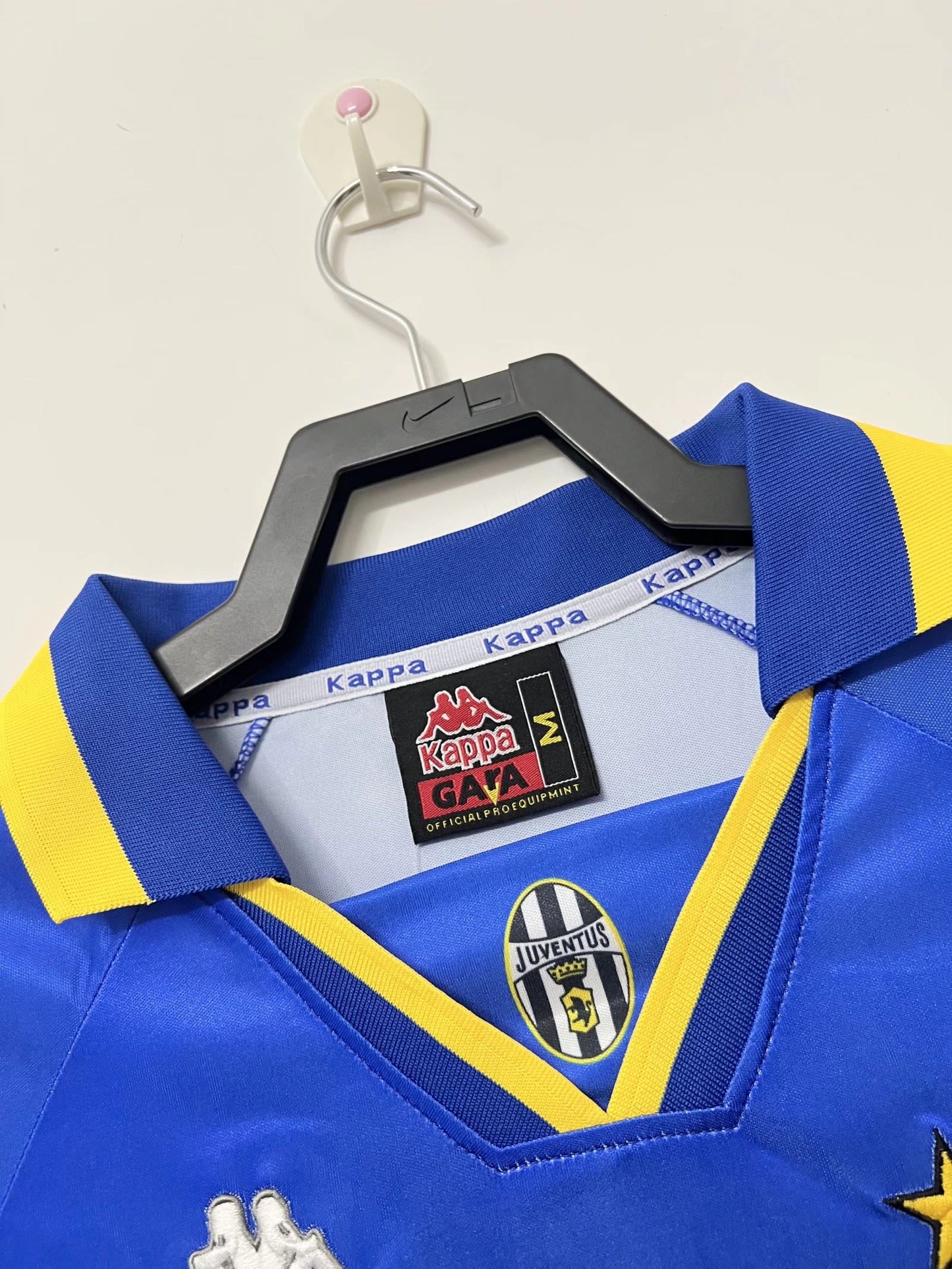JUVENTUS VINTAGE STAGIONE 95/96 BLU STELLE GIALLE