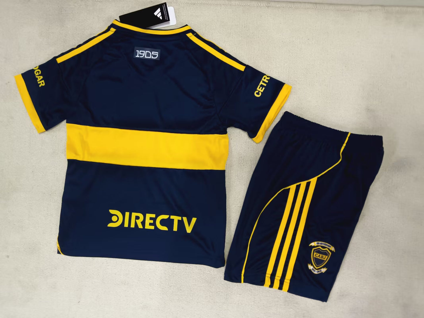 BOCA JUNIORS KIT BIMBO PRIMA MAGLIA HOME CASA 25 / 26