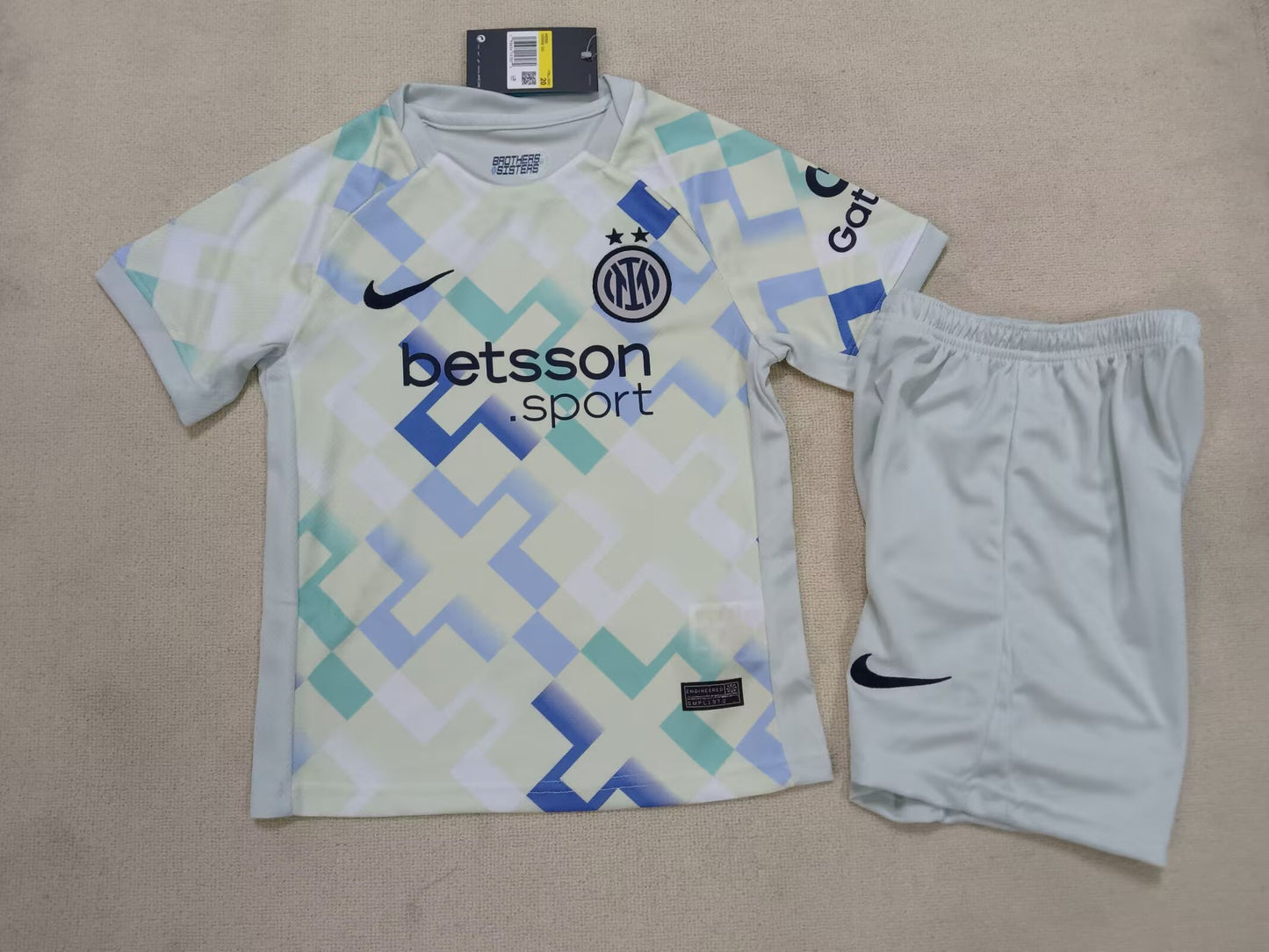 INTER KIT BIMBO SECONDA MAGLIA AWAY TRASFERTA 25 / 26