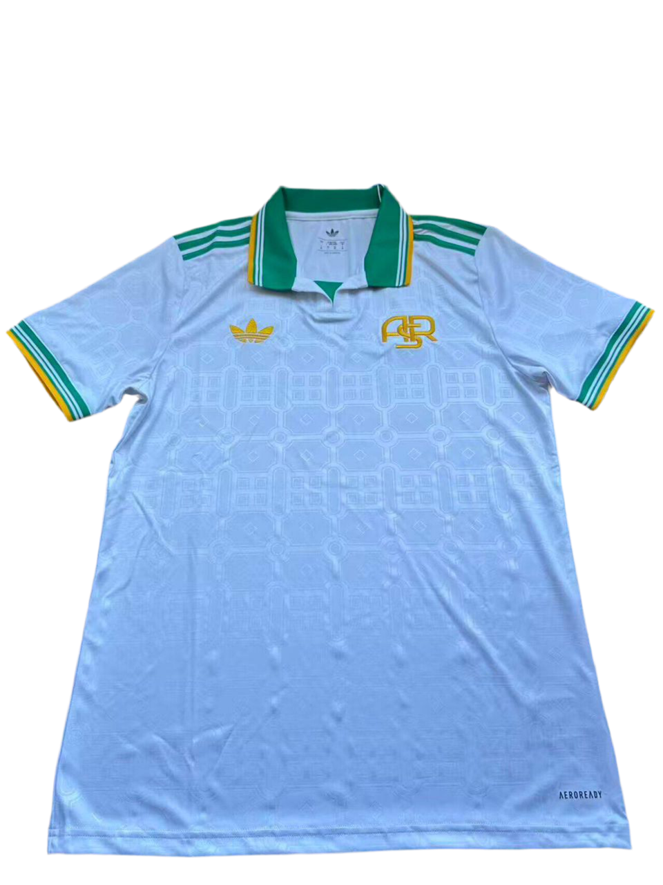 ROMA TERZA MAGLIA THIRD 25 / 26 BIANCO VERDE GIALLO 2025/2026