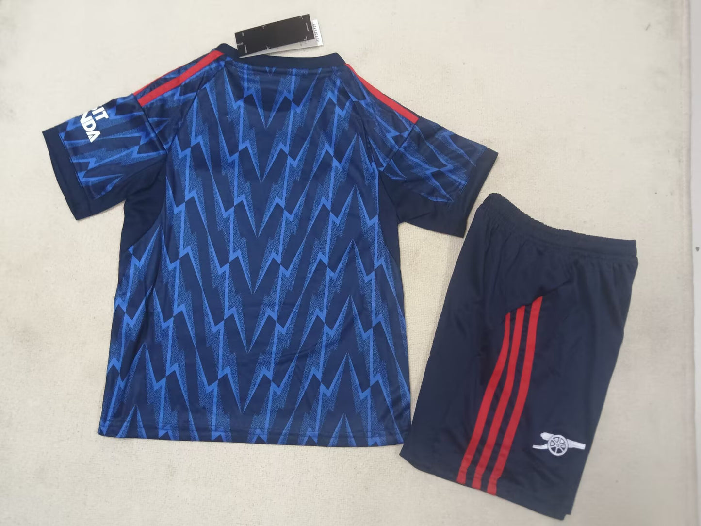 ARSENAL KIT BIMBO AWAY TRASFERTA BLU 25 / 26