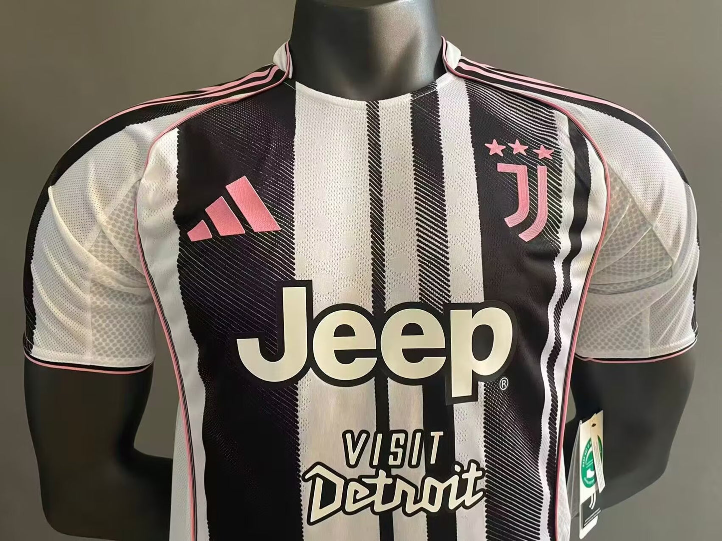 JUVENTUS MAGLIA HOME 25 / 26 VISIT DETROIT