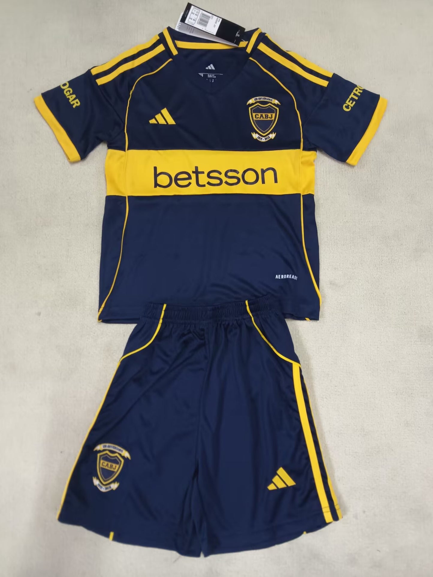 BOCA JUNIORS KIT BIMBO PRIMA MAGLIA HOME CASA 25 / 26