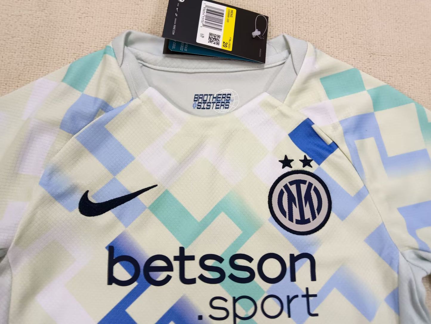 INTER KIT BIMBO SECONDA MAGLIA AWAY TRASFERTA 25 / 26