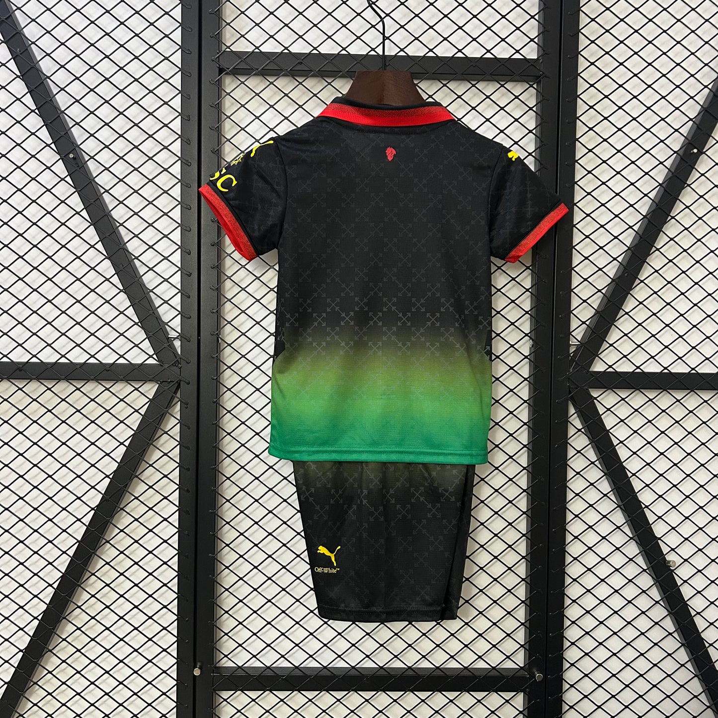 MILAN KIT BIMBO OFF WHITE NERO VERDE 24 / 25