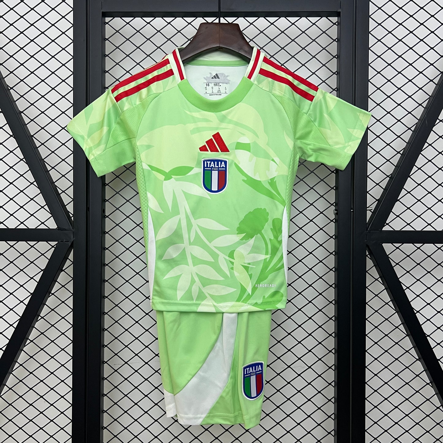 ITALIA KIT BIMBO DIVISA VERDE ALLENAMENTO 25