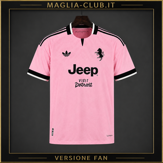 JUVENTUS SECONDA MAGLIA ROSA AWAY TRASFERTA 26 / 27