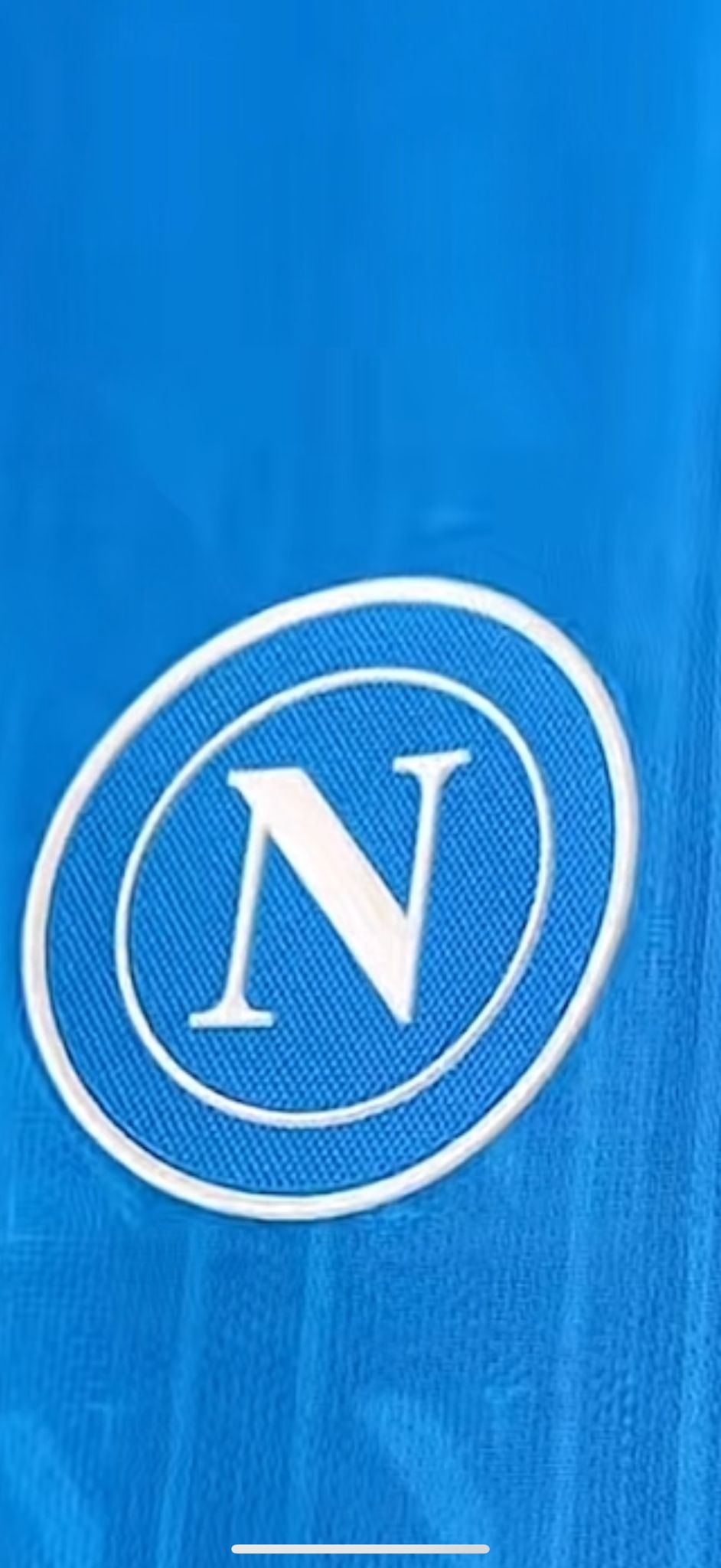 NAPOLI PRIMA MAGLIA HOME CASA 25 / 26 CAMPIONI D'ITALIA