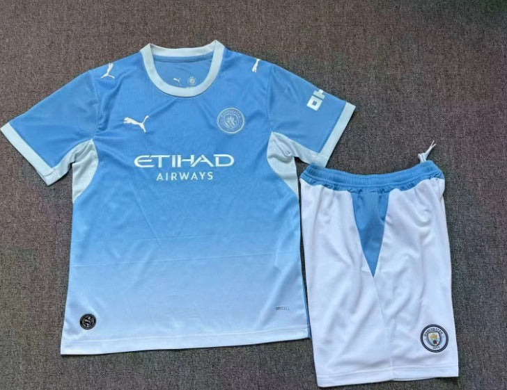 MANCHESTER CITY KIT BIMBO DIVISA PRIMA MAGLIA HOME CASA 26 / 27