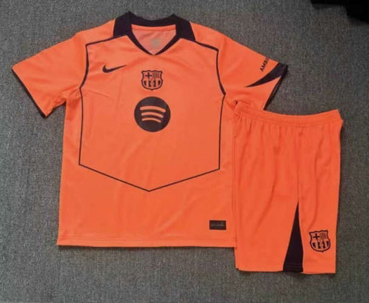BARCELLONA KIT BIMBO TERZA MAGLIA TRASFERTA 25/26
