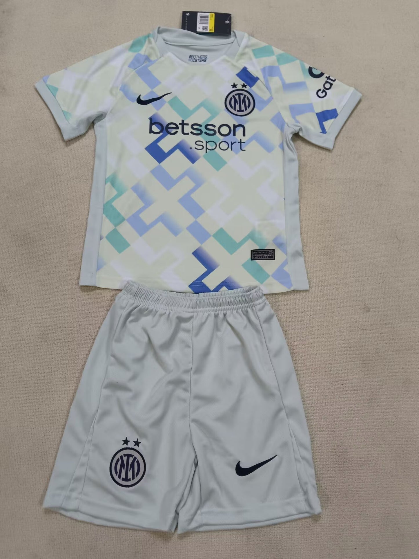 INTER KIT BIMBO SECONDA MAGLIA AWAY TRASFERTA 25 / 26