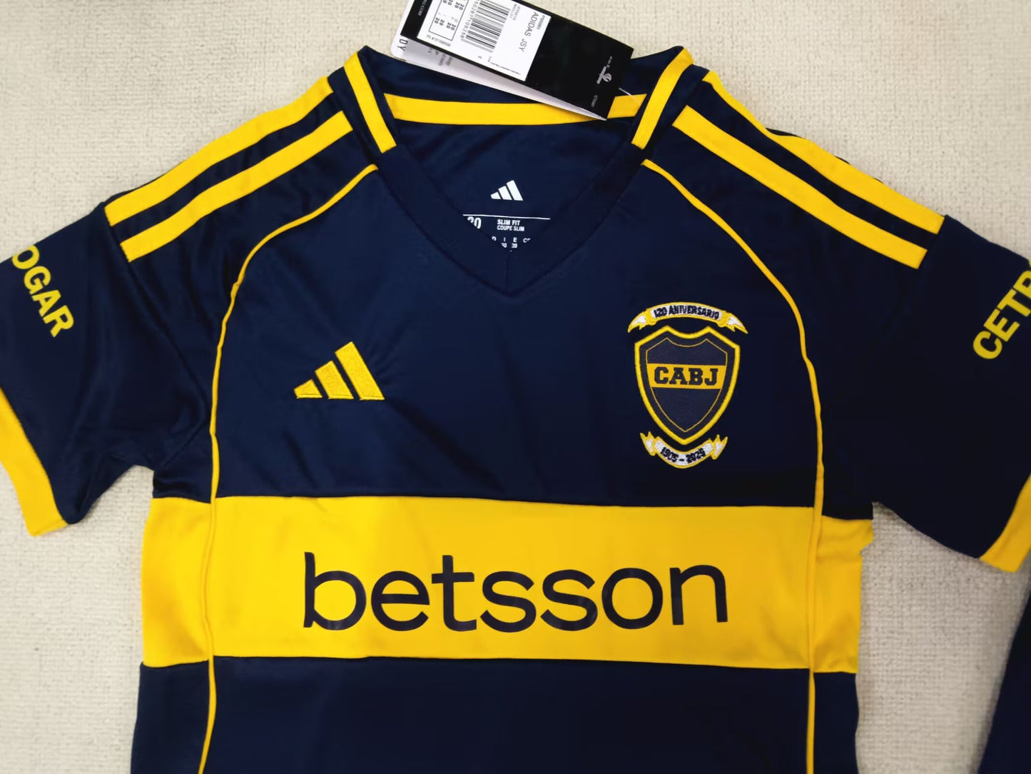 BOCA JUNIORS KIT BIMBO PRIMA MAGLIA HOME CASA 25 / 26