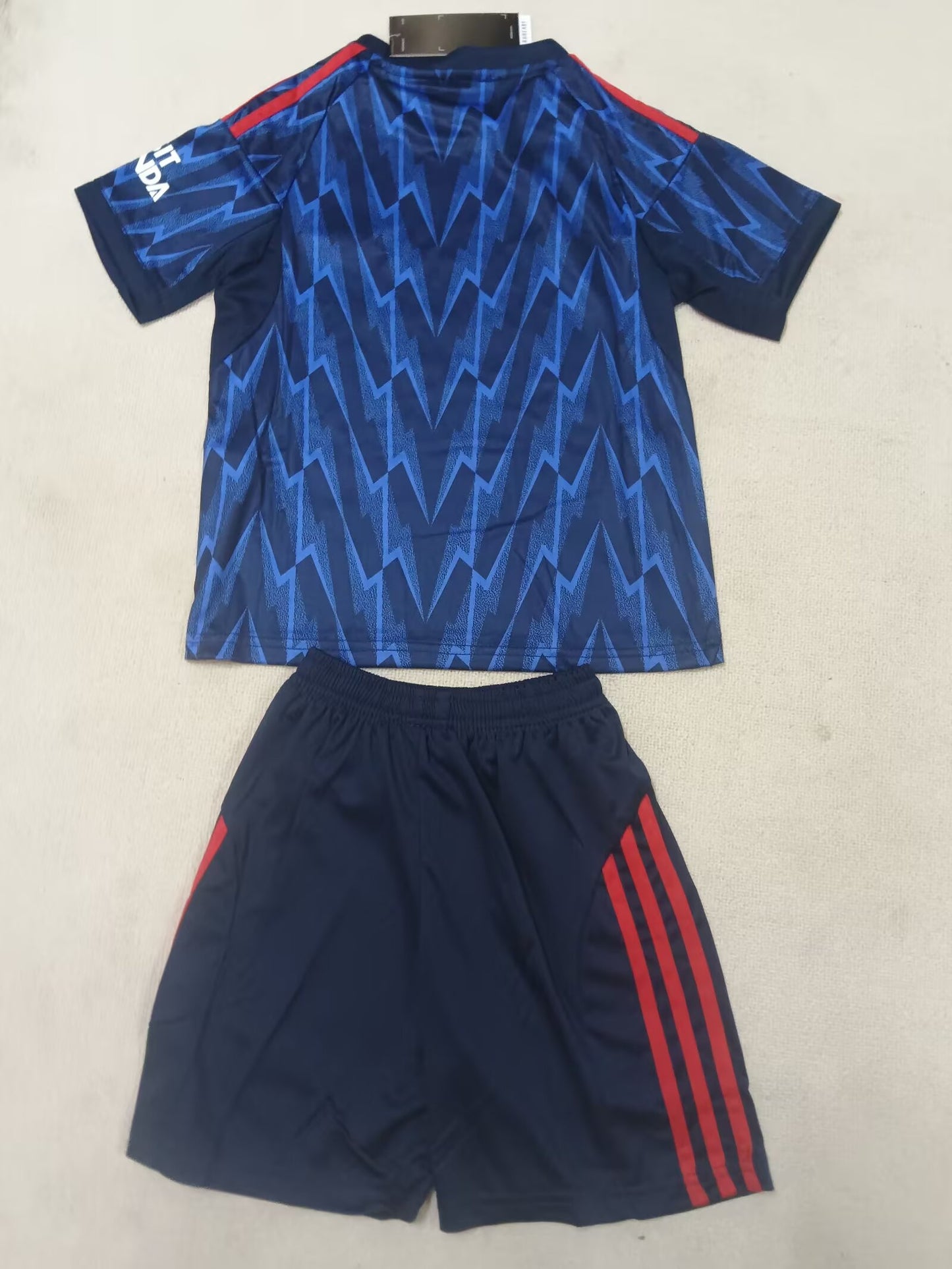 ARSENAL KIT BIMBO AWAY TRASFERTA BLU 25 / 26