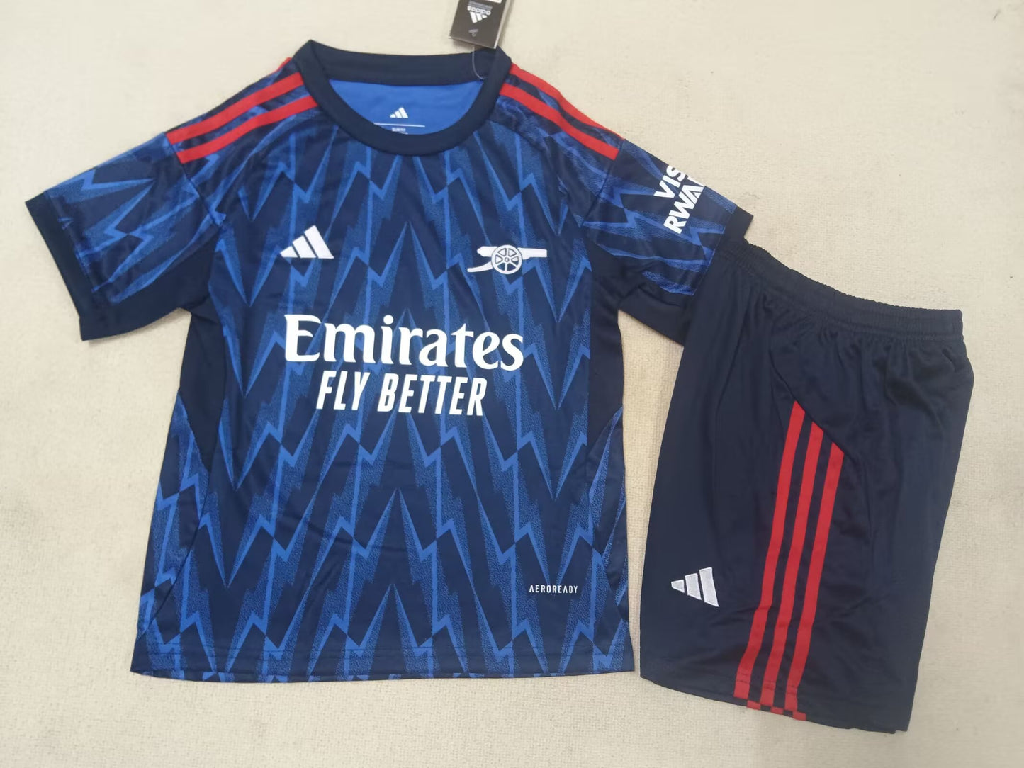 ARSENAL KIT BIMBO AWAY TRASFERTA BLU 25 / 26