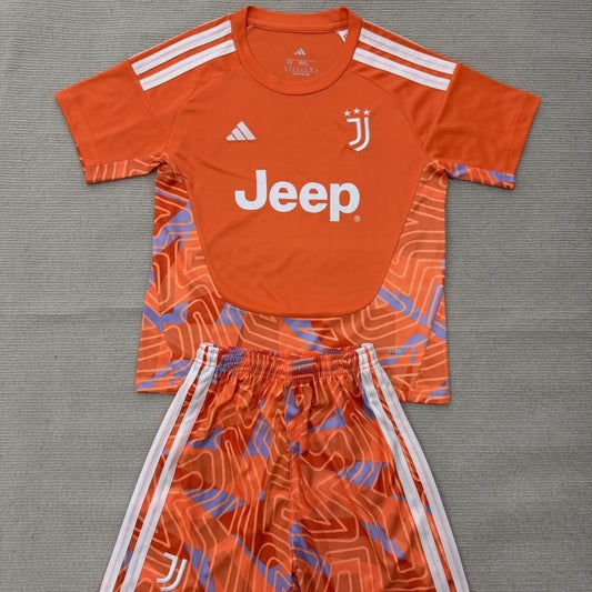JUVENTUS KIT BIMBO MAGLIA PORTIERE ARANCIONE 26 / 27