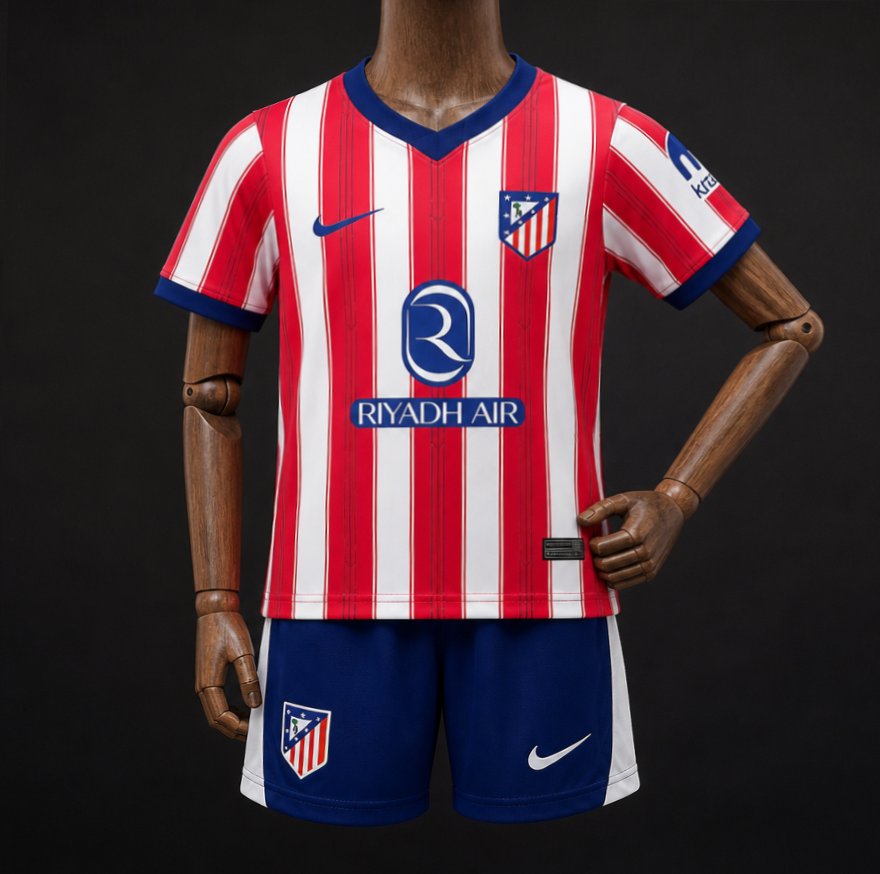ATLETICO MADRID KIT BIMBO CASA HOME PRIMA 26 / 27