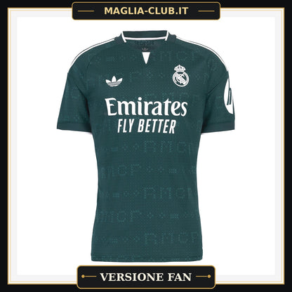 REAL MADRID SECONDA MAGLIA AWAY TRASFERTA 26 / 27