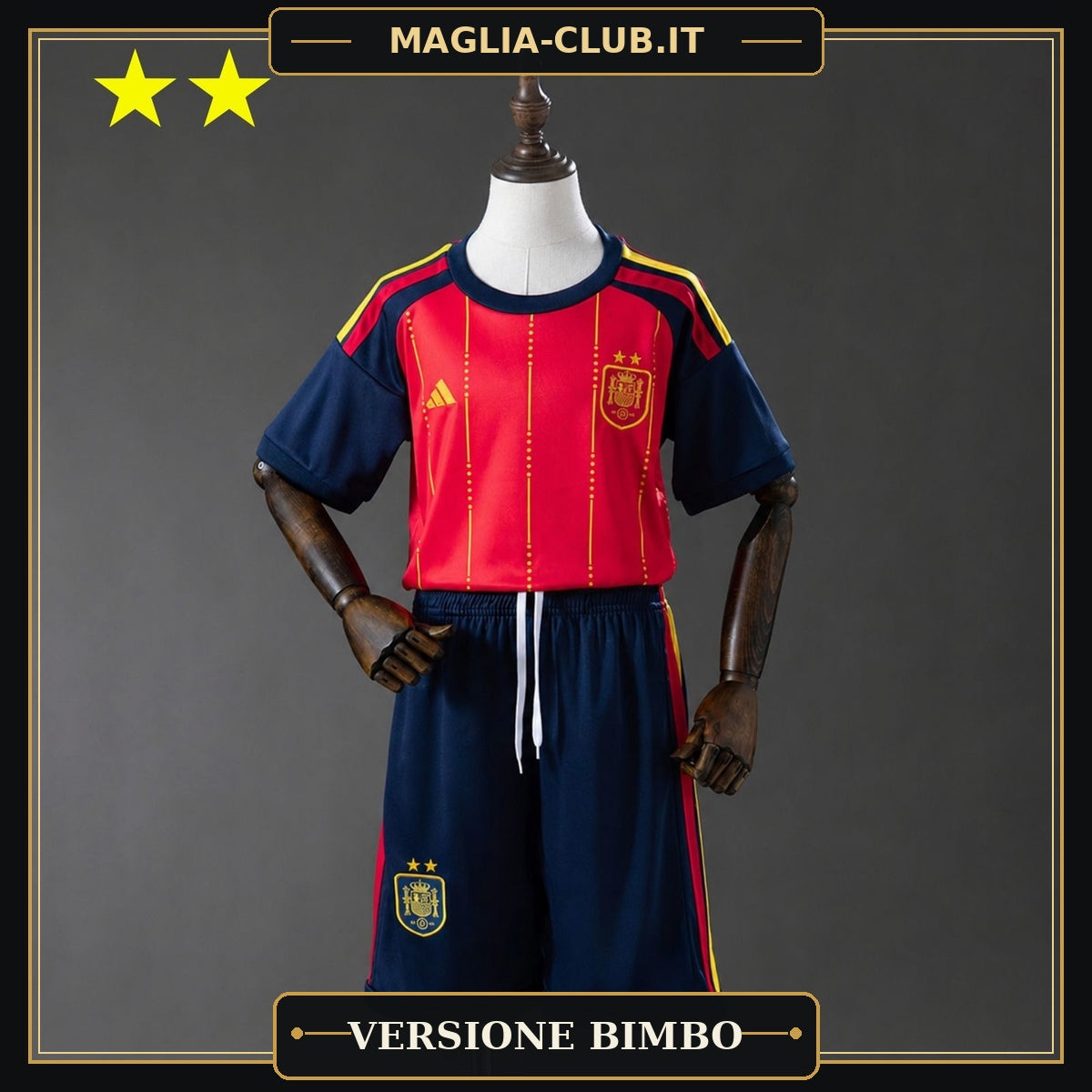 SPAGNA KIT BIMBO PRIMA MAGLIA HOME CASA MONDIALI 26