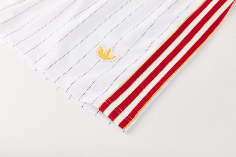 ROMA KIT ALLENAMENTO Terrace Icons BIANCO ROSSO (maglia e pantaloncino)
