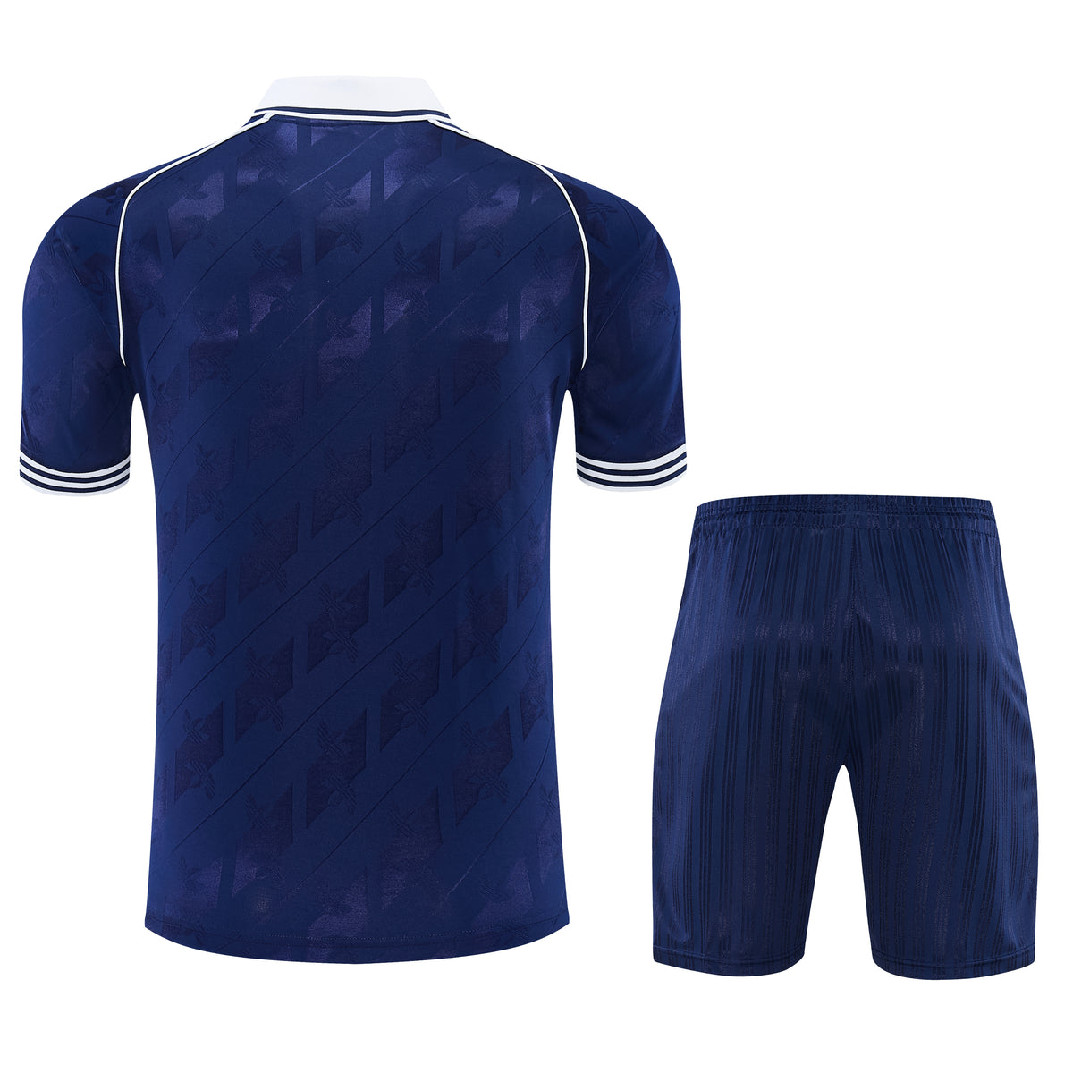 REAL MADRID KIT ALLENAMENTO BLU maglia e pantaloncino