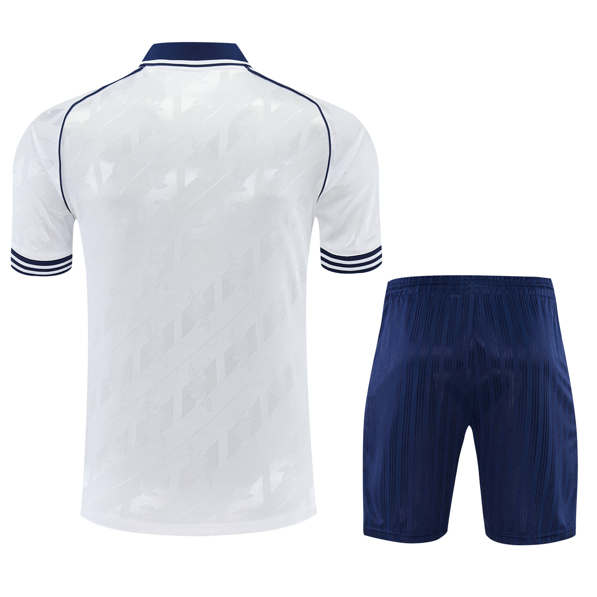 REAL MADRID KIT ALLENAMENTO BIANCO maglia e pantaloncino