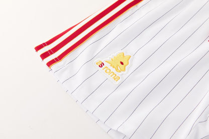 ROMA KIT ALLENAMENTO Terrace Icons BIANCO ROSSO (maglia e pantaloncino)