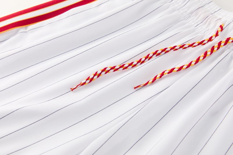 ROMA KIT ALLENAMENTO Terrace Icons BIANCO ROSSO (maglia e pantaloncino)