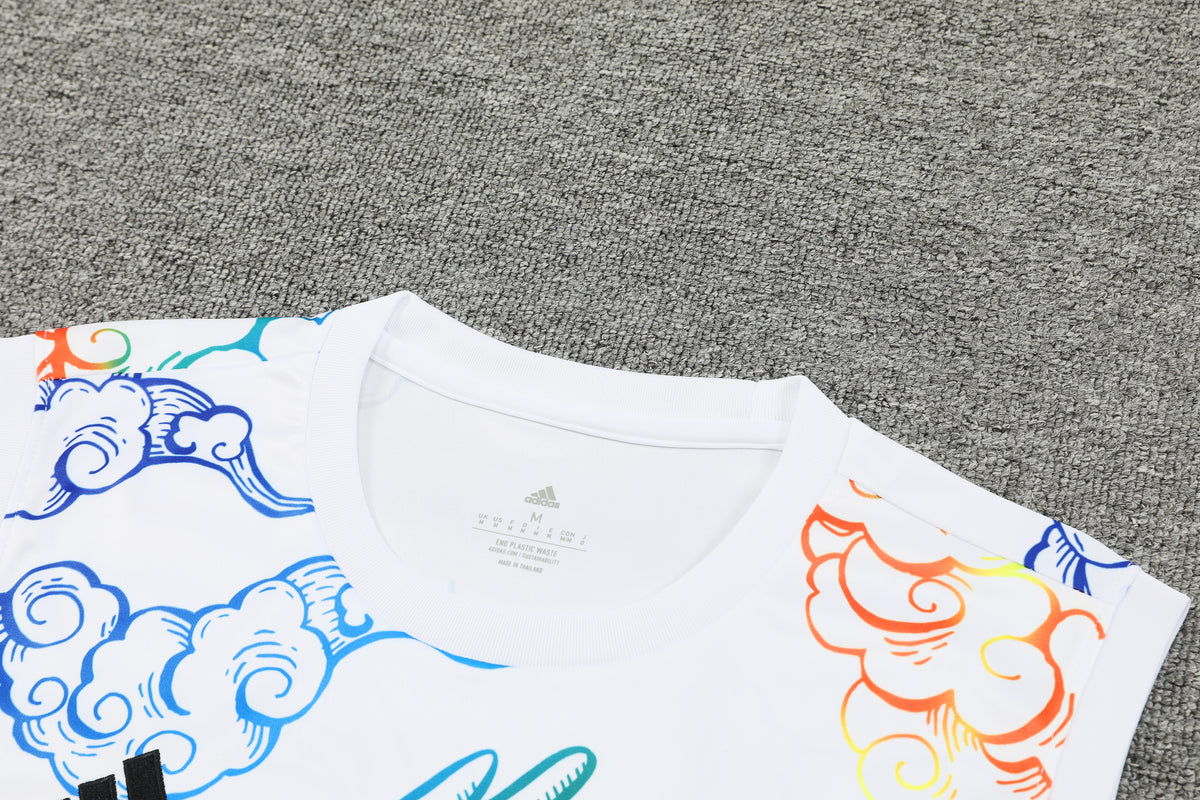 REAL MADRID KIT ALLENAMENTO Drago maglia e pantaloncino