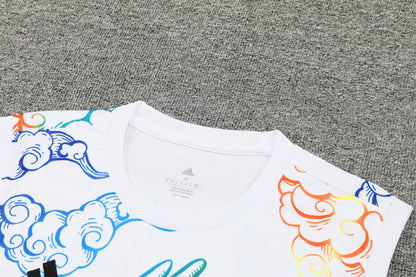 REAL MADRID KIT ALLENAMENTO Drago maglia e pantaloncino