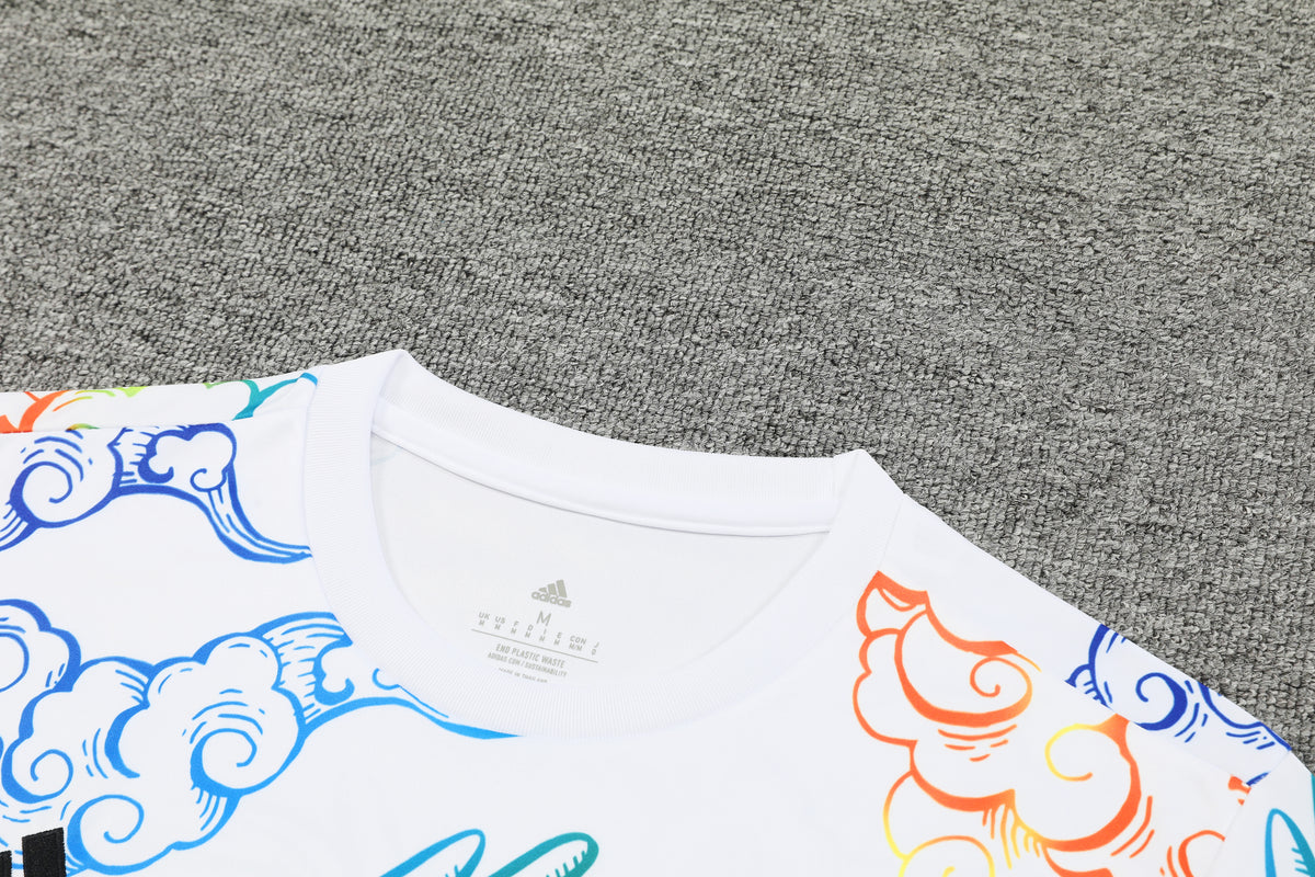 REAL MADRID KIT ALLENAMENTO Drago maglia e pantaloncino