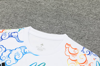 REAL MADRID KIT ALLENAMENTO Drago maglia e pantaloncino