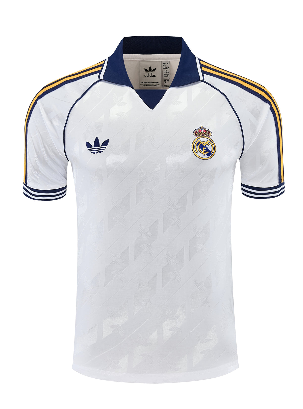 REAL MADRID KIT ALLENAMENTO BIANCO maglia e pantaloncino