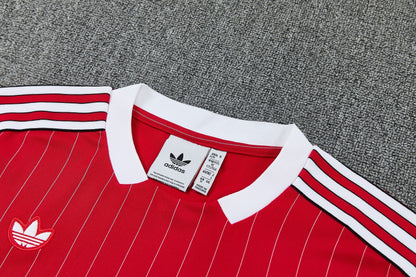 MANCHETER UNITED KIT ALLENAMENTO Retrò Rosso maglia e pantaloncino