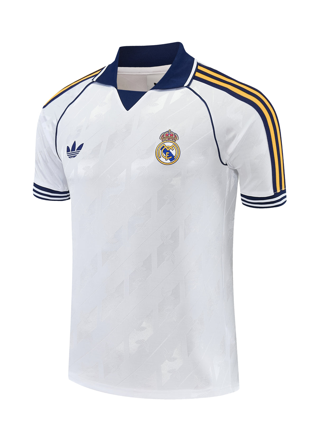 REAL MADRID KIT ALLENAMENTO BIANCO maglia e pantaloncino