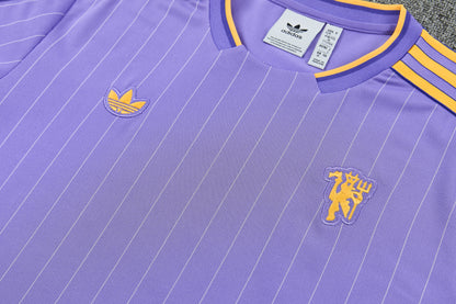 MANCHETER UNITED KIT ALLENAMENTO Viola maglia e pantaloncino