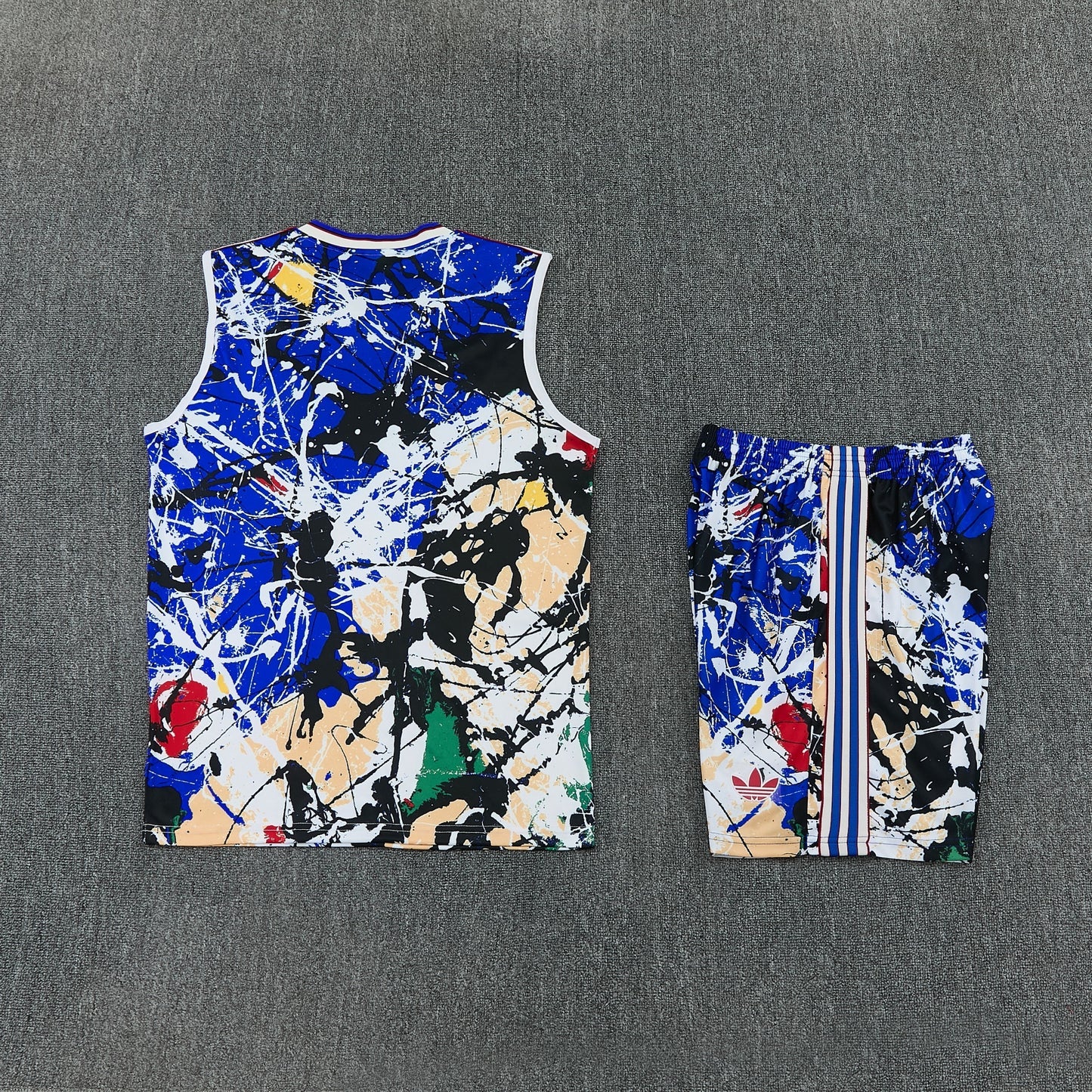 MANCHETER UNITED KIT ALLENAMENTO Retrò maglia e pantaloncino