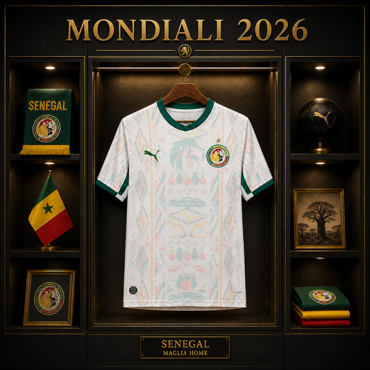 SENEGAL PRIMA MAGLIA HOME CASA MONDIALI 26