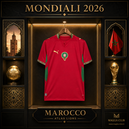 MAROCCO PRIMA MAGLIA HOME CASA MONDIALI 26