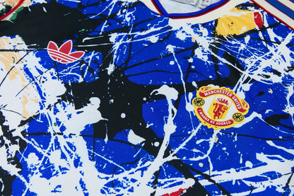 MANCHETER UNITED KIT ALLENAMENTO Retrò maglia e pantaloncino