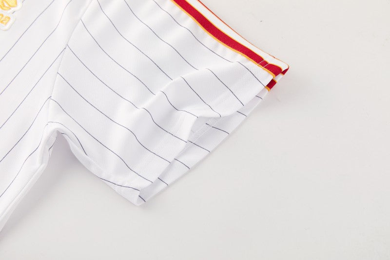 ROMA KIT ALLENAMENTO Terrace Icons BIANCO ROSSO (maglia e pantaloncino)