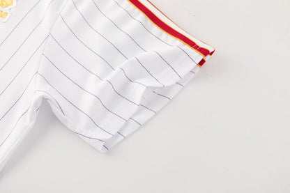 ROMA KIT ALLENAMENTO Terrace Icons BIANCO ROSSO (maglia e pantaloncino)