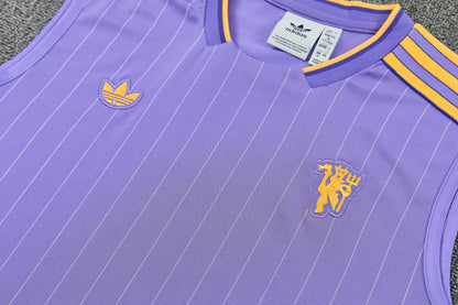 MANCHETER UNITED KIT ALLENAMENTO Viola maglia e pantaloncino