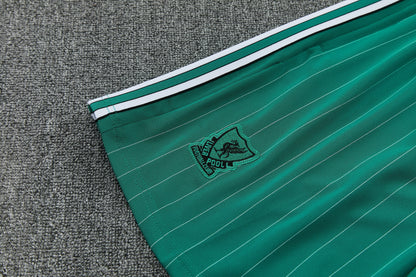 LIVERPOOL KIT ALLENAMENTO TERRACE ICONS VERDE maglia e pantaloncino