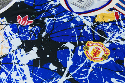 MANCHETER UNITED KIT ALLENAMENTO Retrò maglia e pantaloncino