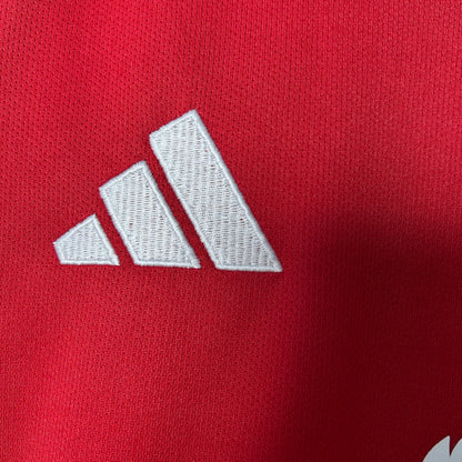MANCHESTER UNITED KIT BIMBO PRIMA HOME CASA MAGLIA 25 / 26