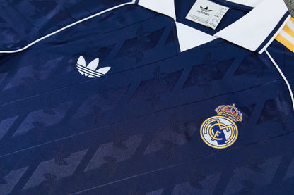 REAL MADRID KIT ALLENAMENTO BLU maglia e pantaloncino