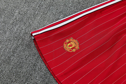 MANCHETER UNITED KIT ALLENAMENTO Retrò Rosso maglia e pantaloncino