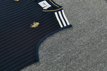 JUVENTUS KIT ALLENAMENTO Terrace Icons NERO ORO maglia e pantaloncino